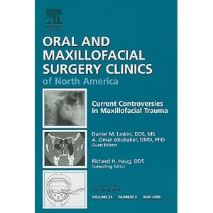 Click here to buy Current Controversies in Maxillofacial Trauma, An Issue of Oral and Maxillofacial... by Daniel M. Laskin DDS MS and A. Omar Abubaker DMD PhD.