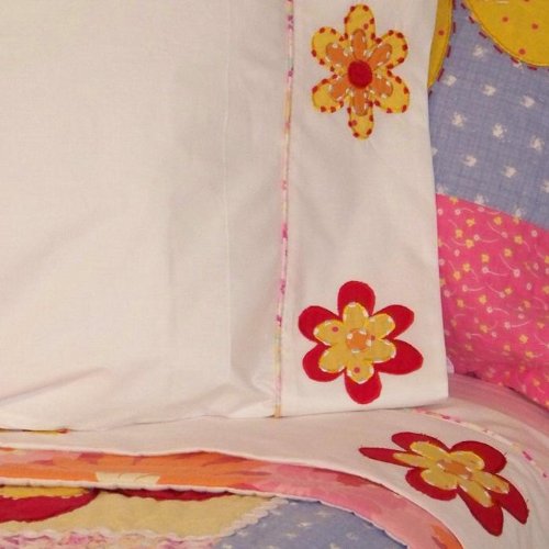 Olivia Pink Twin Sheet Set