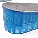 Kalevel Breathable 5cm Approximately 2 Inches Taller 2-Layer Height Adjustable Height Pure Silicone Increased Insoles Shoe Lifts Shoe Pads Elevator Insoles for Women - One Pair (Blue)