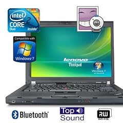 Lenovo ThinkPad R61 Intel� Core(TM)2 Duo T7100 1.8GHz, 2048MB DDR II, 120GB SATA, 39.1cm 15.4' Wide-XGA mit WebCam, DVD�RW/-RAM, Intel 802.11agn, Bluetooth, Intel X3100, UltraNav, Sec Chi