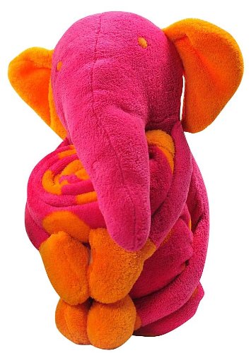 Elegant Baby Blanket/Toy-Elephant --