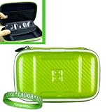 Garmin GPS Navigator CANDY GLOSS GREEN accessory, protective hard-shell portable carrying case with carabiner clip for Garmin GPS Navigator nüvi 670 Garmin Nuvi 265WT Garmin Nuvi 880 Garmin Nuvi 265WT Garmin nuvi 285WT Garmin Nuvi 780 Garmin Nuvi 850 4.3-Inch+VG *LIVE*LAUGH*LOVE* Wrist Band