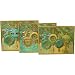 Sapphire Sparkle Nesting Set of 3 Large Rectangular Gift Boxes, Punch Studio