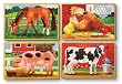 Melissa & Doug Deluxe Farm in a Box Jigsaw Puzzles
