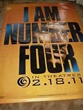 I AM NUMBER FOUR Movie Theater Display Banner