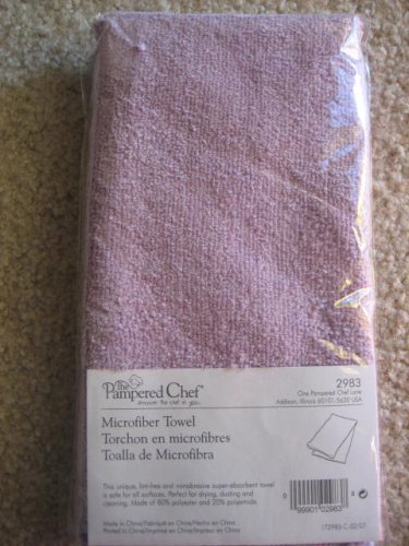 Pampered Chef Microfiber Towel Lilac