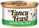 Fancy Feast Gourmet Cat Food Chopped Grill Feast, 3-Ounce Cans (Pack of 24)