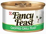 Pet Supplies : Fancy Feast Gourmet Cat Food Chopped Grill Feast, 3-Ounce Cans (Pack of 48)