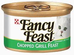 Fancy Feast Gourmet Cat Food, Chopped Grill Feast, 3-Ounce Cans (Pack of 24)