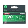 Arrow Fastener 208 Genuine T20 1/2-Inch Staples, 1,000-Pack