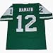 Joe Namath New York Jets Autographed Authentic Mitchell and Ness NFL Football Jersey (Green)