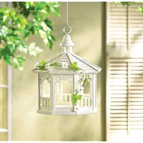 White Gazebo Bird Feeder