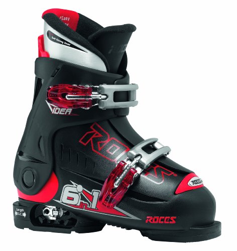 Roces Kinder verstellbarer Skischuh IDEA 16.0-18.5 MP, black red, 25-29 Preisvergleich