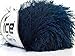 Navy Blue Eyelash Yarn 50 Gram Ice 22781