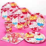 Valentine's Day Cupcake Hearts - Standard Party Pack (8 count)