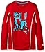 PUMA Boys' Red P-U-M-A Letter Top