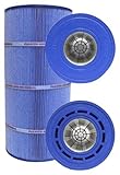 Pleatco Replacement Cartridge for Sta-Rite Posi-Flo II PTM70, T-70TX, T-70TXR, 70GPM-TX, 70TX, 70TXR, Open with 12 Concentric Slots (MICROBAN)