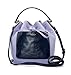 Isaac Mizrahi Womens Fashion Designer Handbags Lileth Leather Drawstring Crossbody Bag with Detachable Strap