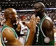 Ray Allen Kevin Garnett NBA East Champs Celtics 8x10 Photo