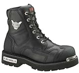 Harley-Davidson Women's Stealth 5.25-Inch Lace-Up Motorcycle Boots, Black D81641