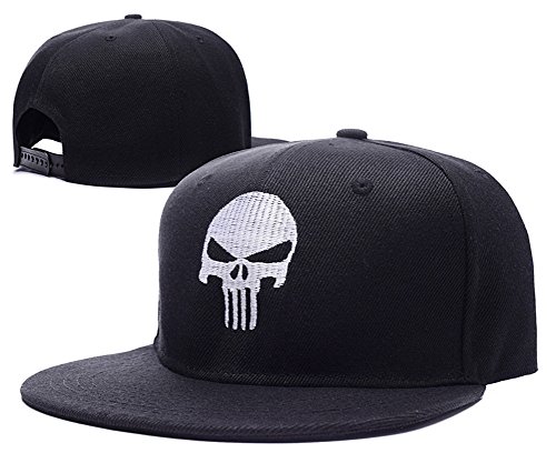 Punisher Logo Adjustable Snapback Caps Embroidery Hats