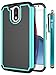 Moto G4 Case, Moto G4 Plus Case, Style4U Shock Absorption Dual Layer Hybrid Armor Protective Case Cover for Motorola Moto G4 / Moto G4 Plus with 1 Style4U Stylus [Teal]