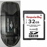 Komputerbay 32GB SDHC Secure Digital High Capacity 20 MB /s Flash Memory Ca ....