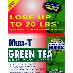 Mega-T Green Tea 30 Caplet with Hoodia