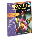 Carson-Dellosa Publishing Bilingual Education, Middle/High School Level, Paperback, 128 pages