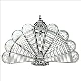 Uniflame Pewter Finish Ornate Fan Screen