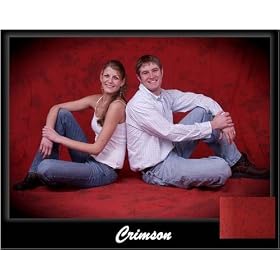 Owen's Originals 10'X20' Crimson Premium Hand Painted Muslin Photography Backdrops Photo Background