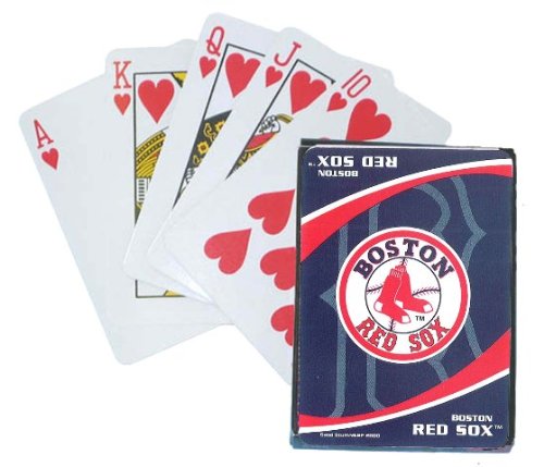 Boston Red Sox OFFICIALLY LICENSED Poker Playing Cards