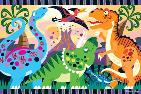 Buy Melissa & Doug Dinosaur Dawn Floor Puzzle by Melissa and Doug now!