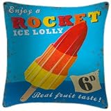 We Love Cushions Rocket Ice Lolly Cushions