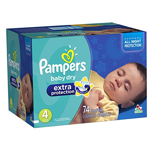 pampers 74 pack