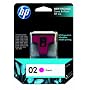 Original HP 02 Magenta Ink Cartridge in Retail Packaging