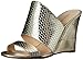 Nine West Women's Aniya Metallic Wedge Sandal