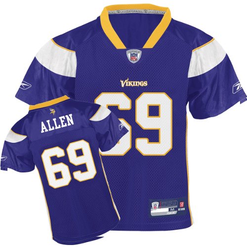 Reebok Minnesota Vikings Jared Allen Boys (4-7) Replica Jersey Kids 4 Small