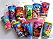 4 Pcs 3D Picture Disney Characters Collection Re-usable Large Drink Cup with Lid and Straw (Available Characters are Princess with Prince,Princesses, Princess winnie the Pooh with Friends, Winnie the Pooh with Friends in the Snow Playground, Mickey & Minnie Mouse in the Playground, Disney Pixar Cars, Lightyear 1st First to the Finish! Disney Pixar Cars, Superman and Badman with Friends, Spiderman 1 - Red, Spiderman 2 - Blue, or Spiderman 3 - The Amazing Spiderman Red & Black)