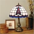 Los Angeles Angels Desk Lamp - Tiffany Style MLB Baseball Fan Shop Sports Team Merchandise