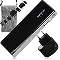 Wicked Chili USB Ersatzakku f�r Samsung Smartphones / Handys (5200mAh, Netzteil, Transportbeutel, Adapter)