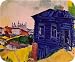The Blue House Artist Marc Chagall Fine Art MOUSE PAD