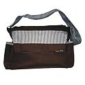 Canvas Messenger Diaper Bag- Sea Breeze