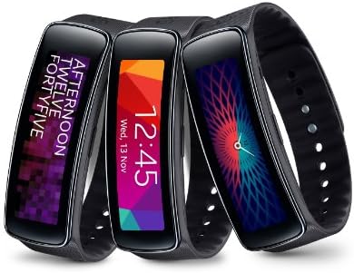 Samsung Gear Fit Galaxy Smart Watch Charcoal Black R3500F