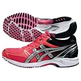 asics(アシックス) ランニングシューズ レディーススニーカー ターサーブリッツ2 マラソン レーシング ピンク/ブラック/シルバー 2011春 asics(アシックス) ランニングシューズ レディーススニーカー ターサーブリッツ2 マラソン レーシング ピンク/ブラック/シルバー 2011春