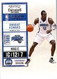 2010 11 Playoff Contenders Plates & Patches Basketball Card # 95 Dwight Howard Orlando Magic In a Protective Screwdown Display Case!