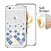 iPhone 6s Plus Case, ESR Protective Case Hybrid Case [Shock Absorbent] ]Light Weight] [Scratch-Resistant] Soft TPU Bumper Hard Back Cover for 5.5 inches iPhone 6 Plus/6s Plus (The Checkers)