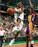 Rajon Rondo Boston Celtics NBA Finals vs. Kobe 8x10 Photo