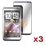MIRROR Screen Shield Protector for HTC ThunderBolt 4G (3-Pack)
