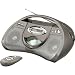 GPX Portable CD Player with AM/FM Radio, Line in for MP3 Devices and Remote Control (Black)